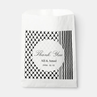 Palestijnse Hatta Keffiyeh bedankt voor jullie bru Bedankzakje