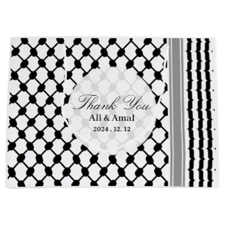 Palestijnse Hatta Keffiyeh bedankt voor jullie bru Groot Cadeauzakje