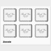 Palestijnse Hatta Keffiyeh Dank U Huwelijk Vierkante Sticker (Vel)