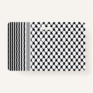Palestijnse Hatta Keffiyeh Kufiya Folk (2 Patroon) Badge