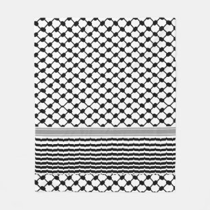 Palestijnse Hatta Keffiyeh Kufiya Folk (2 Patroon) Fleece Deken