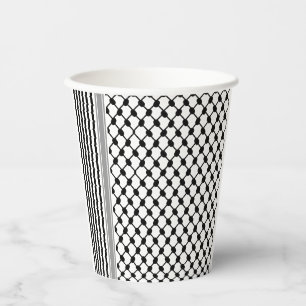Palestijnse Hatta Keffiyeh Kufiya Folk (2 Patroon) Papieren Bekers