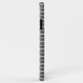 Palestijnse jorraanse kuffiya zwarte en witte shem Case-Mate iPhone case (Achterkant/rechts)