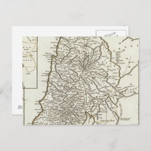 Palestijnse kaart (Voorkant / Achterkant)