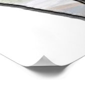 Palestijnse kaart met Arabische letters Poster (Hoek)