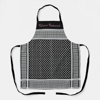 Palestijnse Keffiyeh aangepaste naam Schort