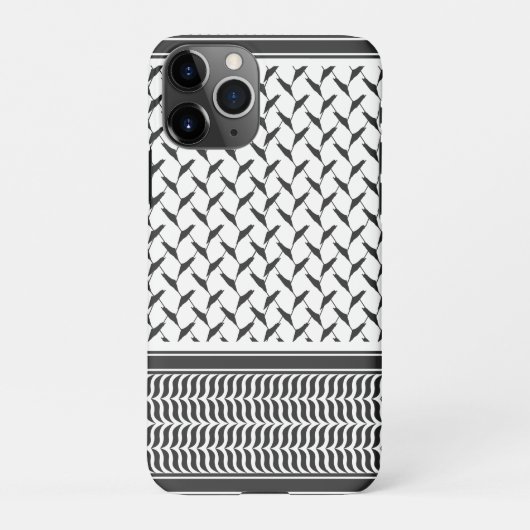 Palestijnse keffiyeh iPhone hoesje (Achterkant)