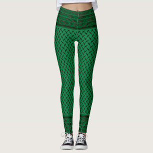 Palestijnse keffiyeh   Patroon Palestijnse kaart Leggings