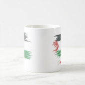 palestijnse koffie-Mok | Verontwaardigde vlag, ver Koffiemok (Center)