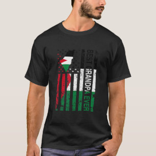 Palestijnse Opa Palestina VS Amerikaanse Vader T-shirt