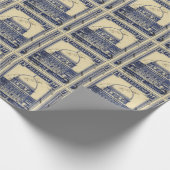 Palestijnse oude stempel 1920_ Palestijnse folklor Cadeaupapier (Hoek)