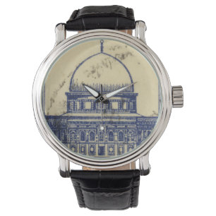 Palestijnse oude stempel 1920_ Palestijnse folklor Horloge