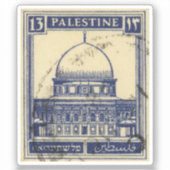 Palestijnse oude stempel 1920_ Palestijnse folklor Sticker (Voorkant)
