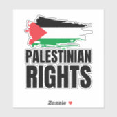 PALESTIJNSE RECHTEN ZIJN BELANGRIJK STICKER (Vel)