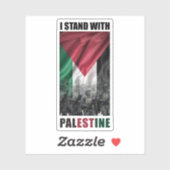 Palestijnse soldaat sticker (Vel)
