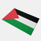 Palestijnse staatsvlag deurmat (Schuin)