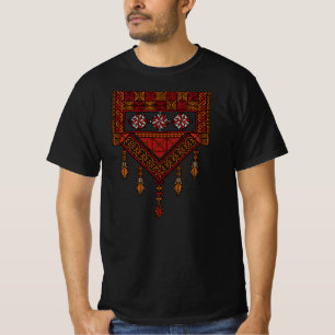 Palestijnse Tatreez borduurwerk   Palestijnse kuns T-shirt