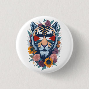 Palestijnse tijger - PALESTINA VLAG  Ronde Button 3,2 Cm