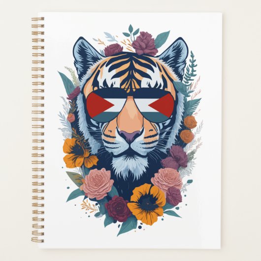 Palestijnse tijger - Palestine FLAG Planner (Voorkant)