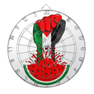 Palestijnse verzetsstrijders steken de kop op in W Dartbord