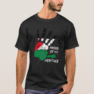 Palestijnse Vingerhanddruk Palestina T-shirt