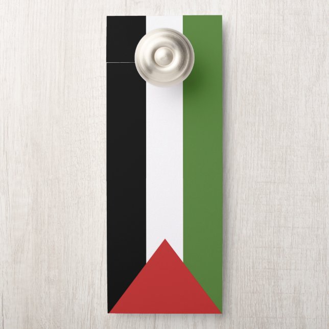 Palestijnse vlag (Op knop)
