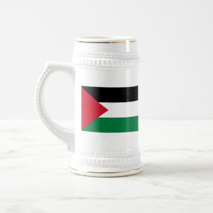 Palestijnse vlag bierpul