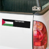 Palestijnse vlag bumpersticker (Op Truck)