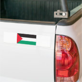 Palestijnse vlag bumpersticker (Op Truck)