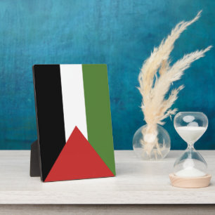 Palestijnse vlag fotoplaat