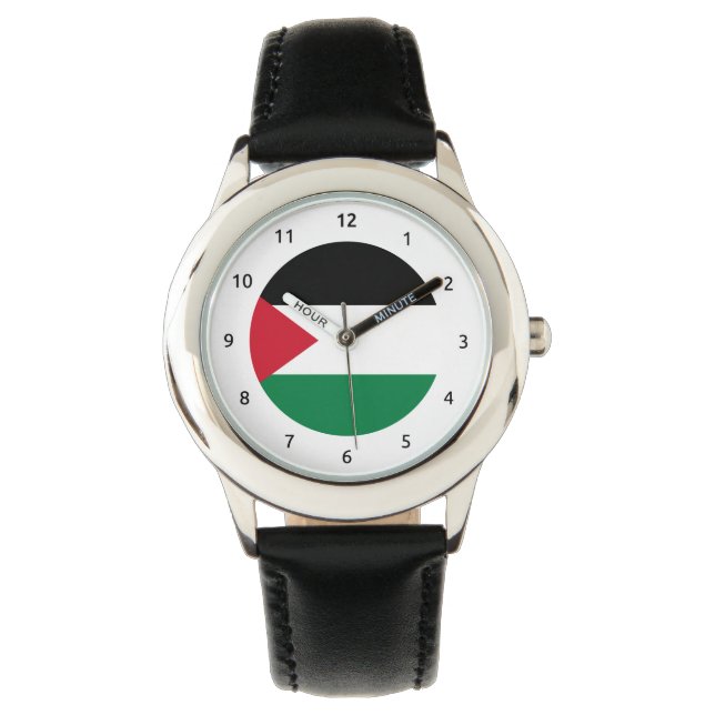 Palestijnse vlag horloge (Voorkant)