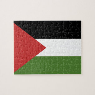 Palestijnse vlag legpuzzel