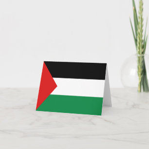 Palestijnse Vlag Notitiekaart