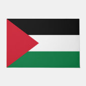 Palestijnse vlag (Palestina) Deurmat (Voorkant)