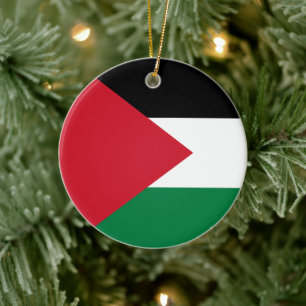 Palestijnse vlag (Palestina) Keramisch Ornament