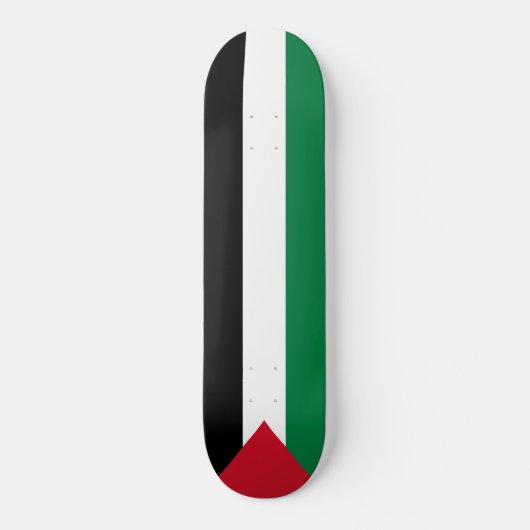 Palestijnse vlag (Palestina) Skateboard (Voorkant)