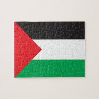 Palestijnse vlag puzzel legpuzzel