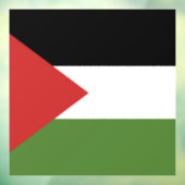 Palestijnse vlag raamsticker (Vel 3)