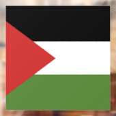 Palestijnse vlag raamsticker (Vel 2)