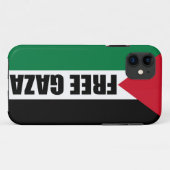 Palestijnse vlag, Save Gaza, Free Gaza Case-Mate iPhone Case (Achterkant (horizontaal))