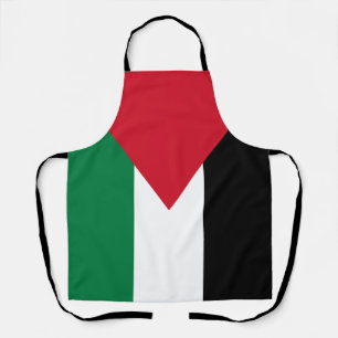Palestijnse vlag schort