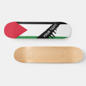 Palestijnse vlag skateboard (Horizontaal)