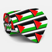 Palestijnse vlag stropdas (Opgerold)