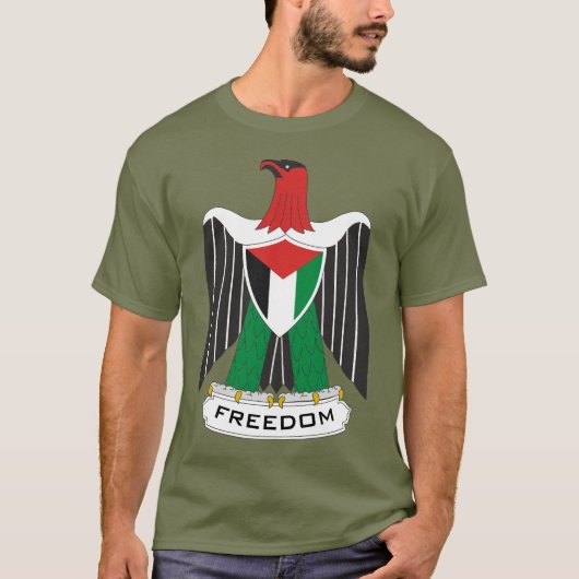 Palestijnse vlag t-shirt (Voorkant)