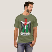 Palestijnse vlag t-shirt (Voorkant volledig)