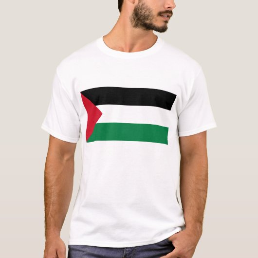 Palestijnse vlag T-Shirt (Voorkant)