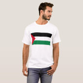 Palestijnse vlag T-Shirt (Voorkant volledig)