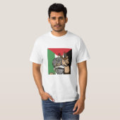 Palestijnse vlag t-shirt (Voorkant volledig)