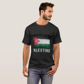 Palestijnse vlag t-shirt (Voorkant volledig)