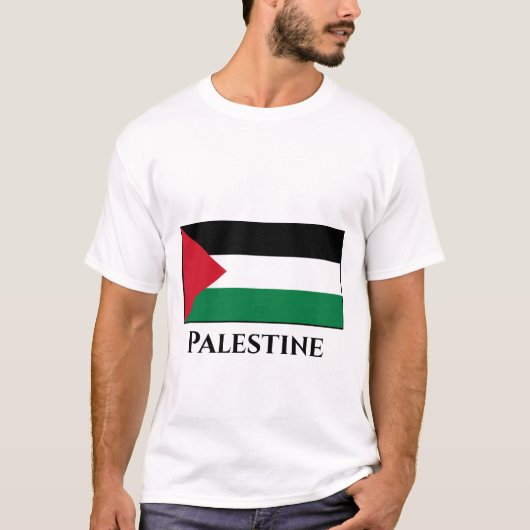 Palestijnse vlag T-Shirt (Voorkant)